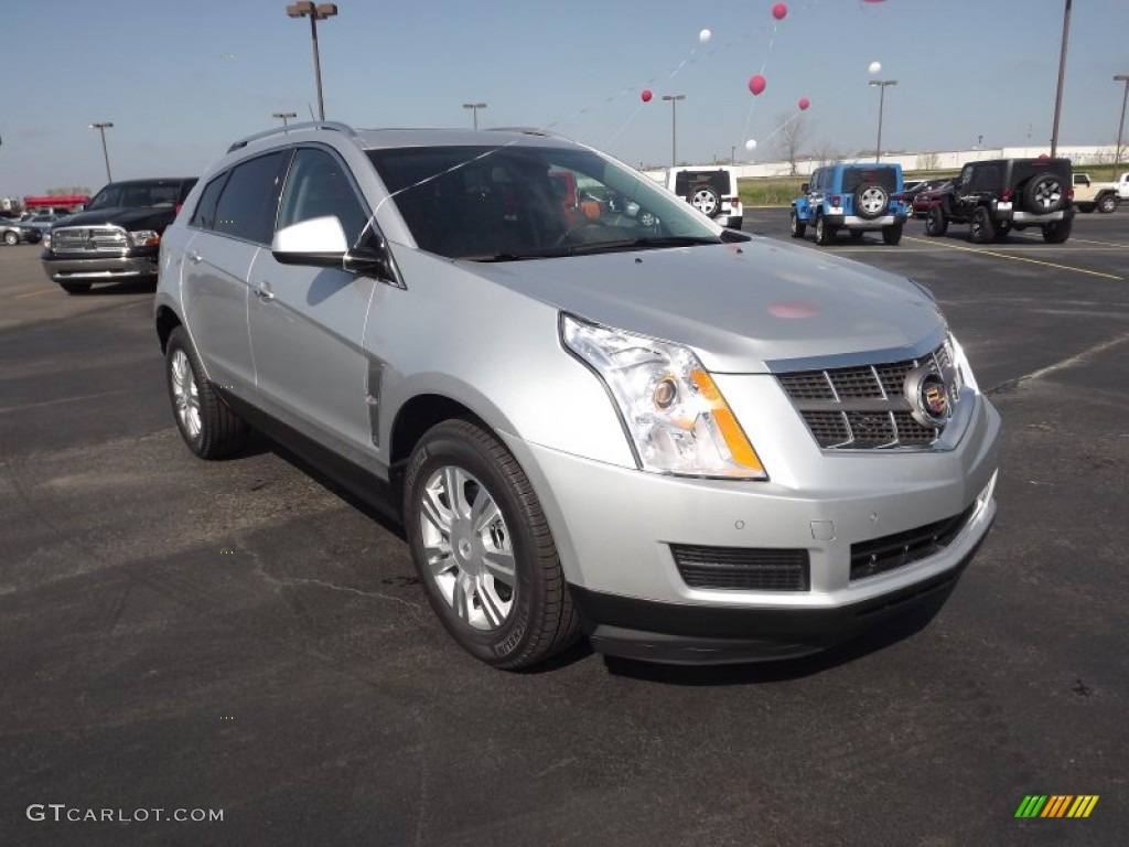 Radiant Silver Metallic 2012 Cadillac SRX Luxury Exterior Photo #62290417