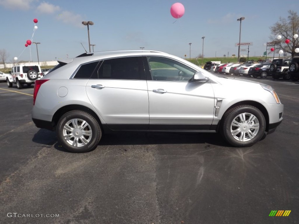 Radiant Silver Metallic 2012 Cadillac SRX Luxury Exterior Photo #62290427