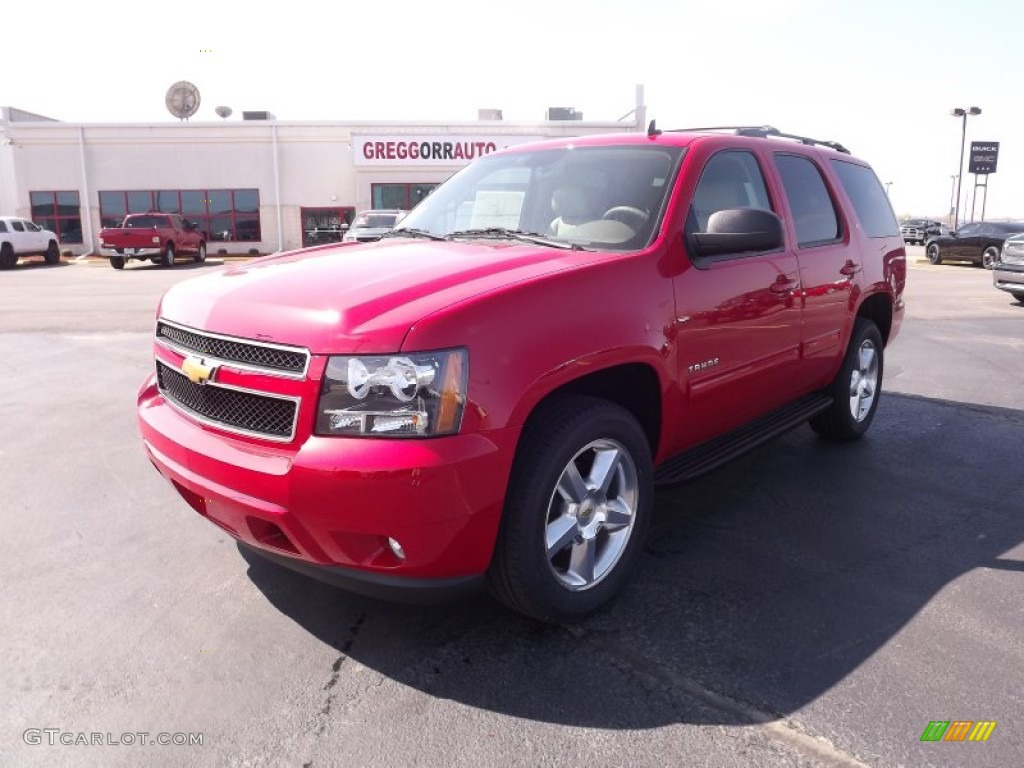 Victory Red Chevrolet Tahoe