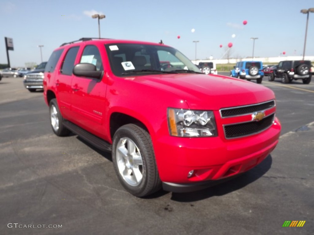 Victory Red 2012 Chevrolet Tahoe LT Exterior Photo #62290928