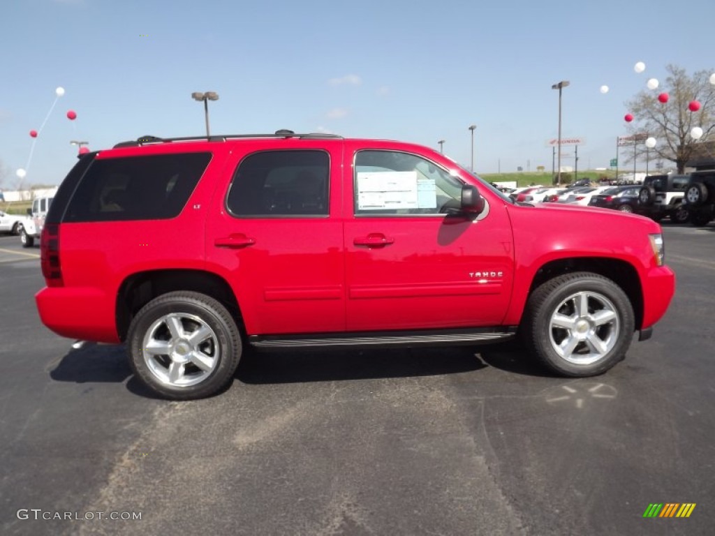 Victory Red 2012 Chevrolet Tahoe LT Exterior Photo #62290937