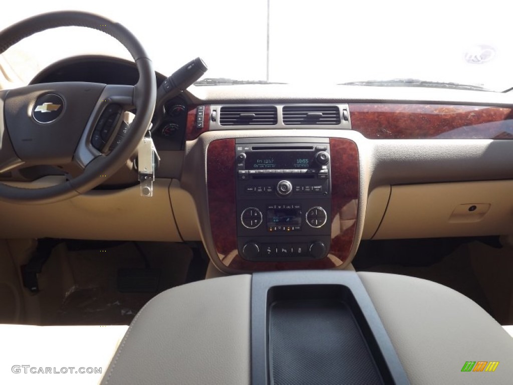 2012 Tahoe LT - Victory Red / Light Cashmere/Dark Cashmere photo #10