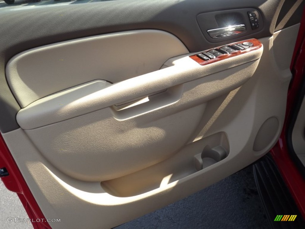 2012 Tahoe LT - Victory Red / Light Cashmere/Dark Cashmere photo #12