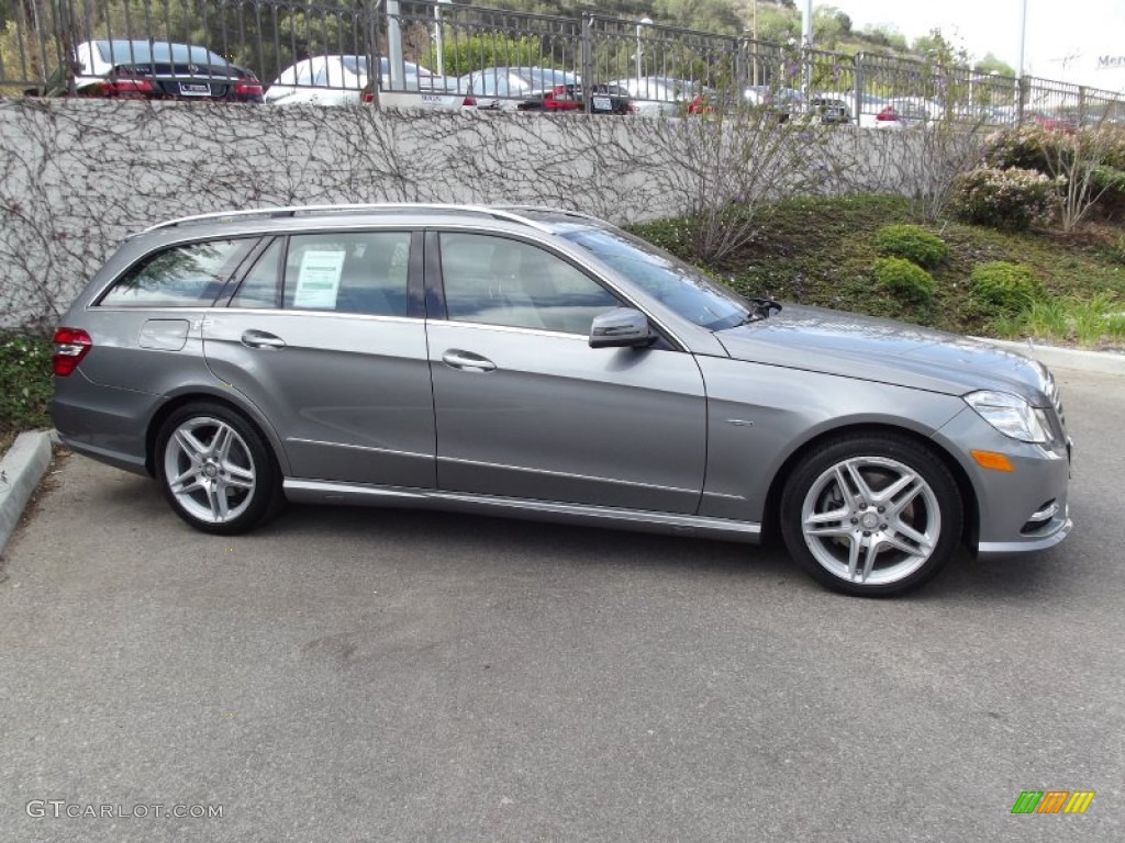 Palladium Silver Metallic 2012 Mercedes-Benz E 350 4Matic Wagon Exterior Photo #62291271