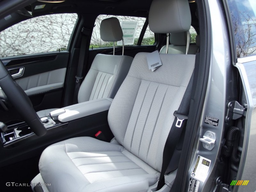 Ash/Black Interior 2012 Mercedes-Benz E 350 4Matic Wagon Photo #62291324