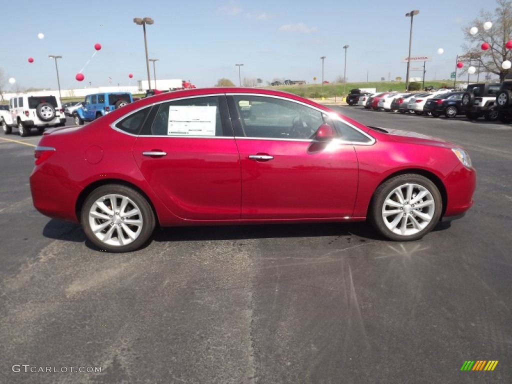Crystal Red Tintcoat 2012 Buick Verano FWD Exterior Photo #62291519