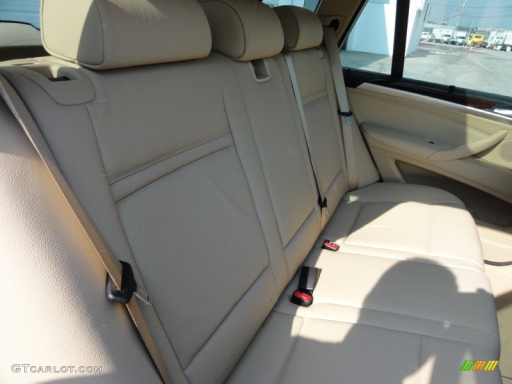 2008 X5 3.0si - Alpine White / Sand Beige photo #27
