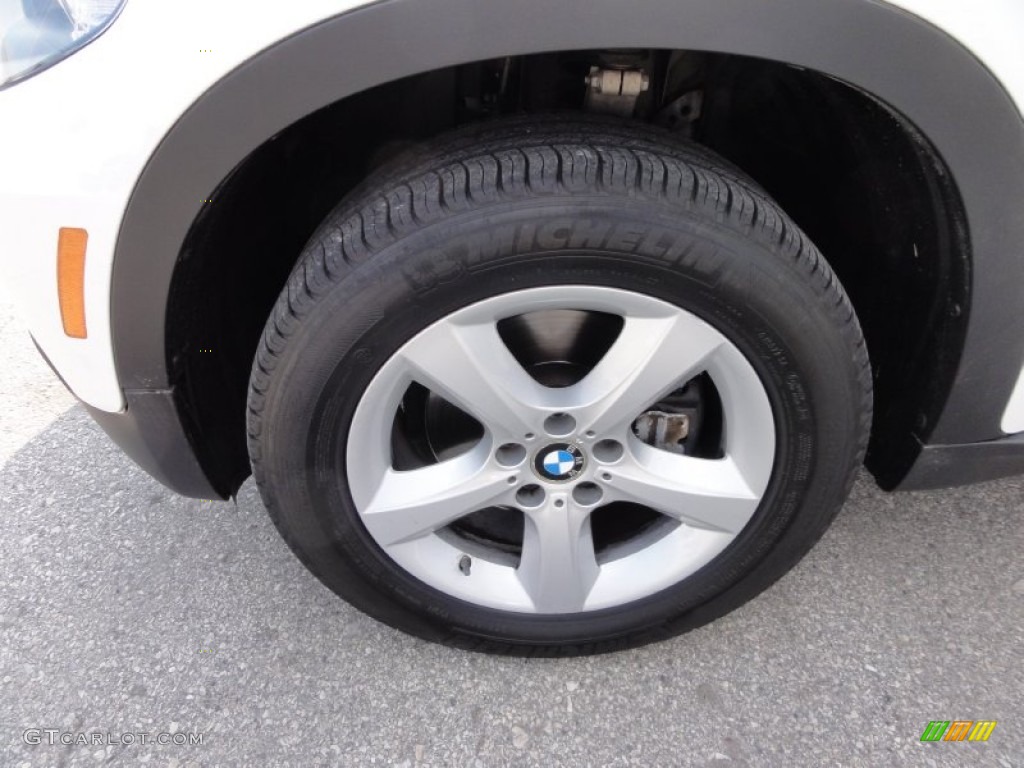 2008 X5 3.0si - Alpine White / Sand Beige photo #41