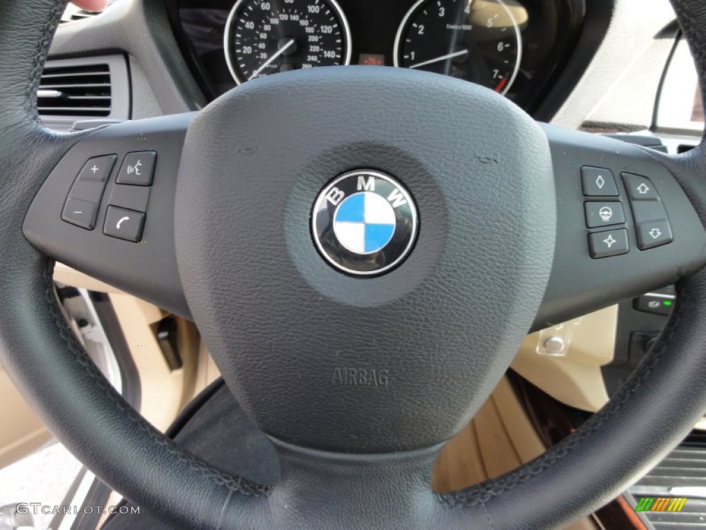2008 X5 3.0si - Alpine White / Sand Beige photo #50