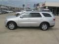 2012 Bright Silver Metallic Dodge Durango Crew  photo #2