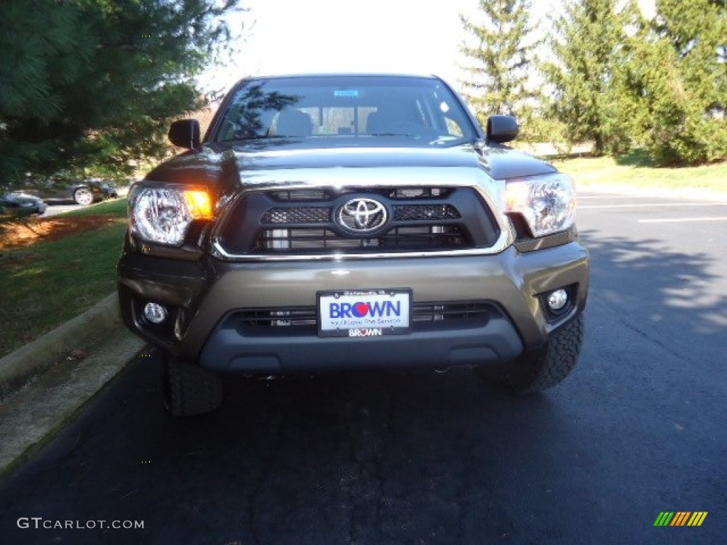 2012 Tacoma V6 TRD Double Cab 4x4 - Pyrite Mica / Graphite photo #2