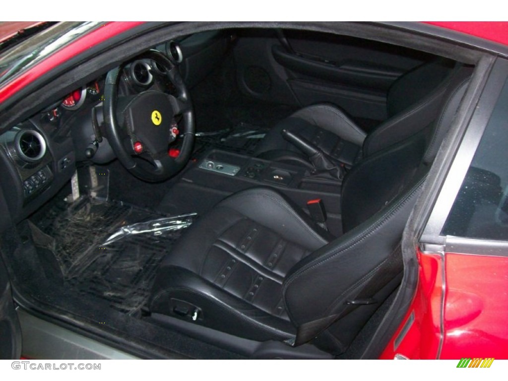 Black Interior 2008 Ferrari F430 Coupe F1 Photo #62295584