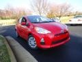 Absolutely Red 2012 Toyota Prius c Hybrid Two Exterior