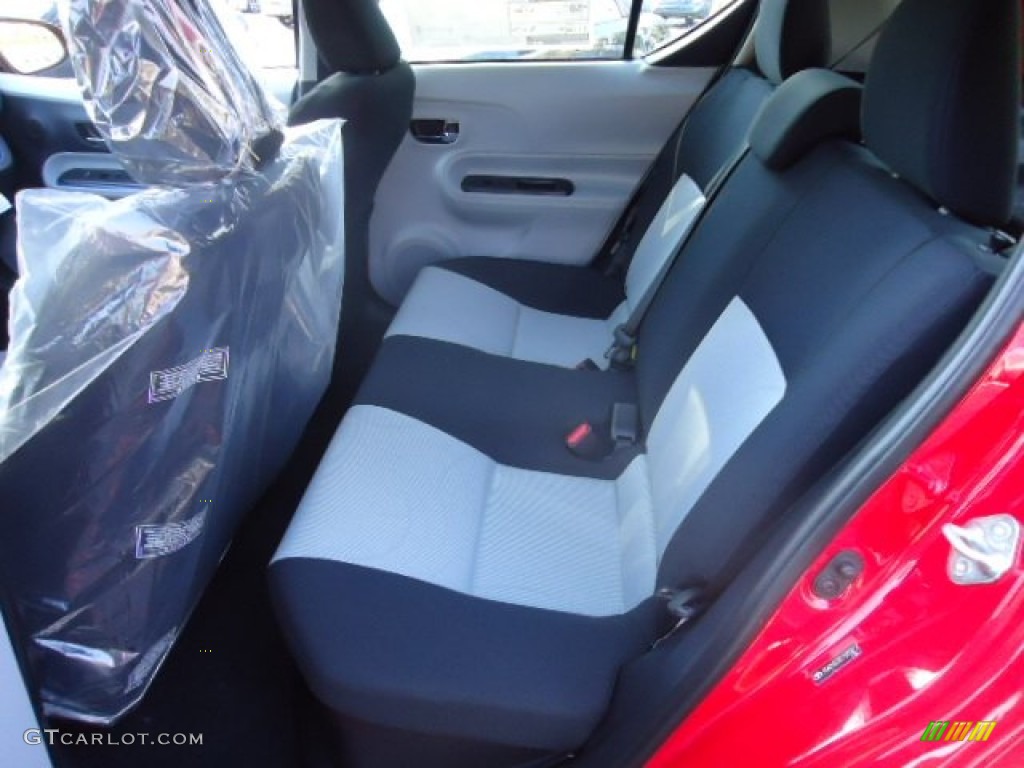 Gray Interior 2012 Toyota Prius c Hybrid Two Photo #62295746