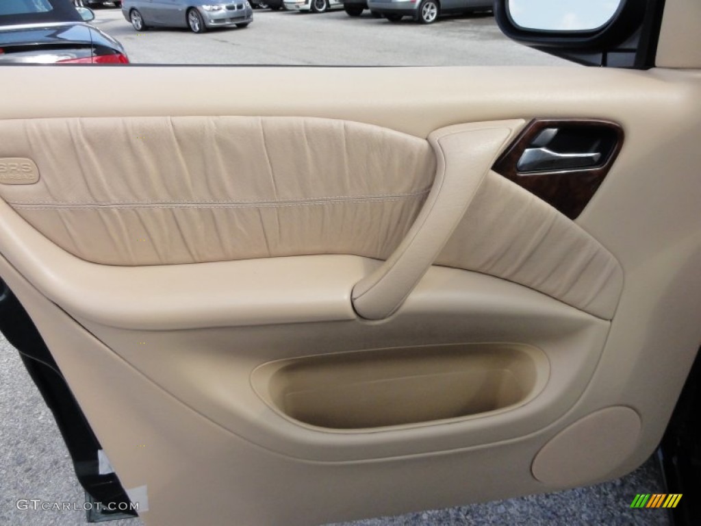 2000 Mercedes-Benz ML 430 4Matic Charcoal Door Panel Photo #62295953