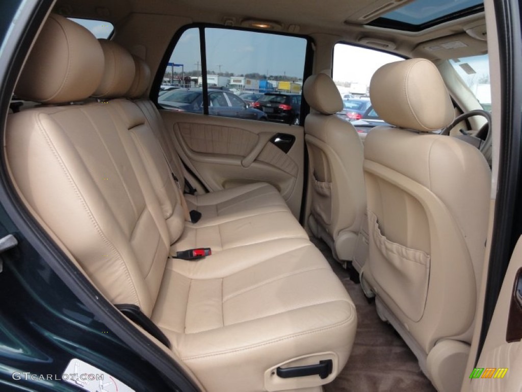 Charcoal Interior 2000 Mercedes-Benz ML 430 4Matic Photo #62296028