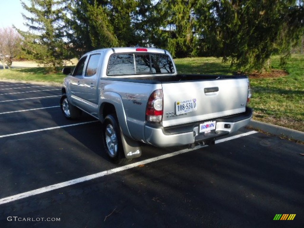 2012 Tacoma V6 TRD Sport Double Cab 4x4 - Silver Streak Mica / Graphite photo #5