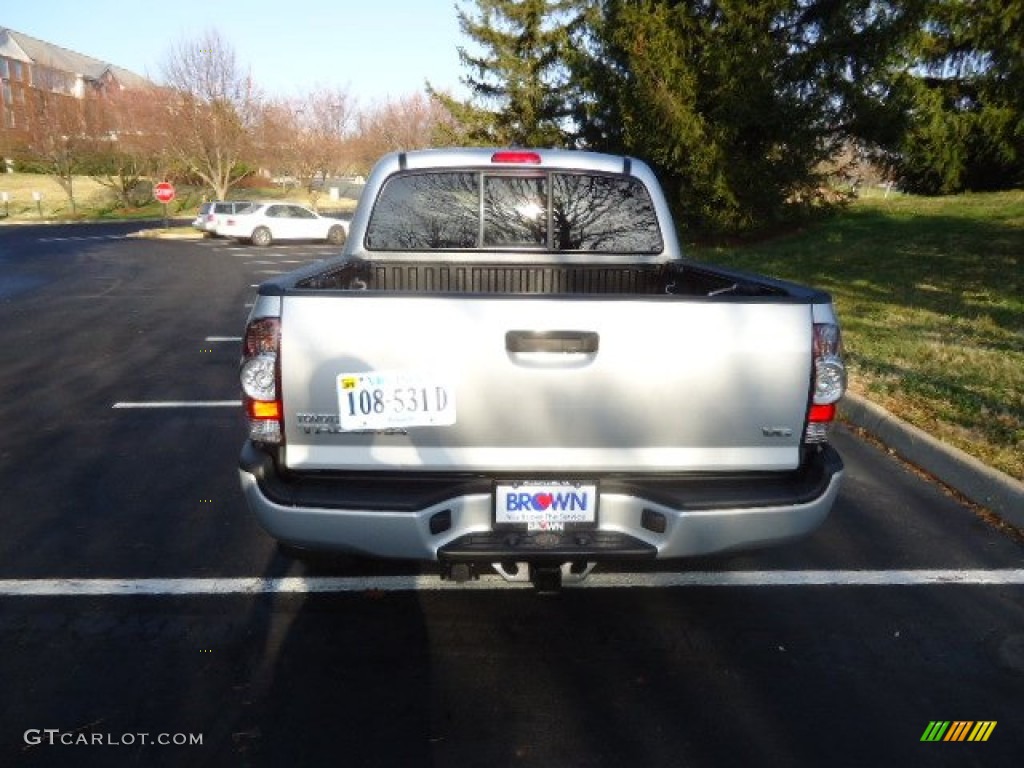2012 Tacoma V6 TRD Sport Double Cab 4x4 - Silver Streak Mica / Graphite photo #6