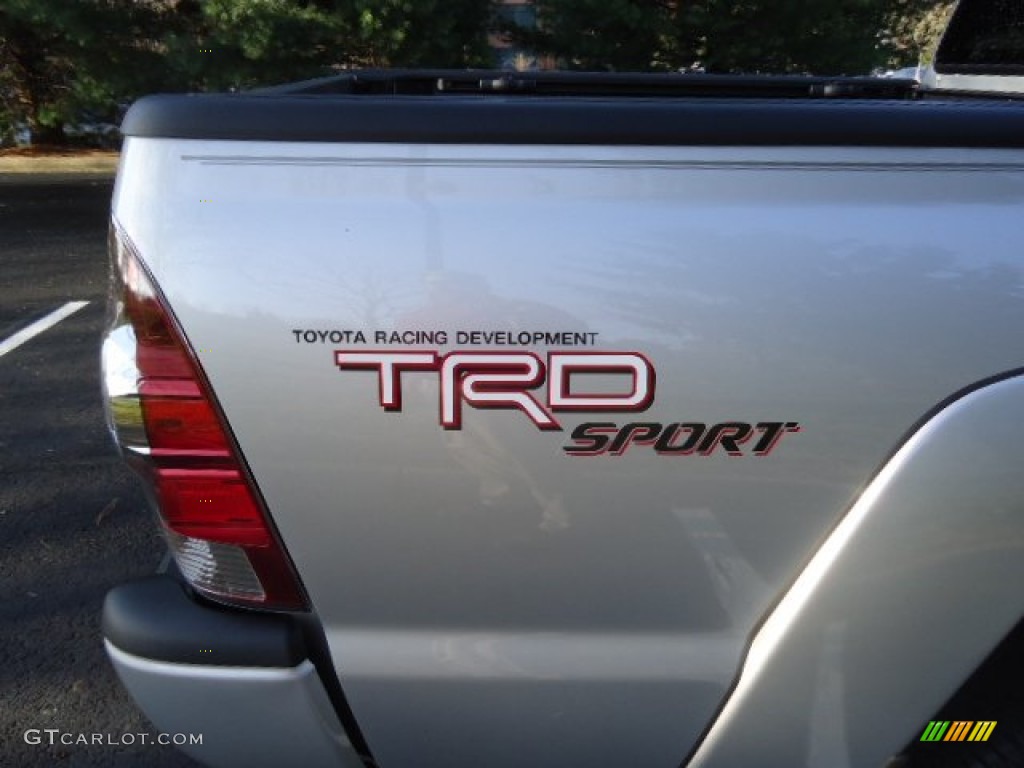 2012 Tacoma V6 TRD Sport Double Cab 4x4 - Silver Streak Mica / Graphite photo #10