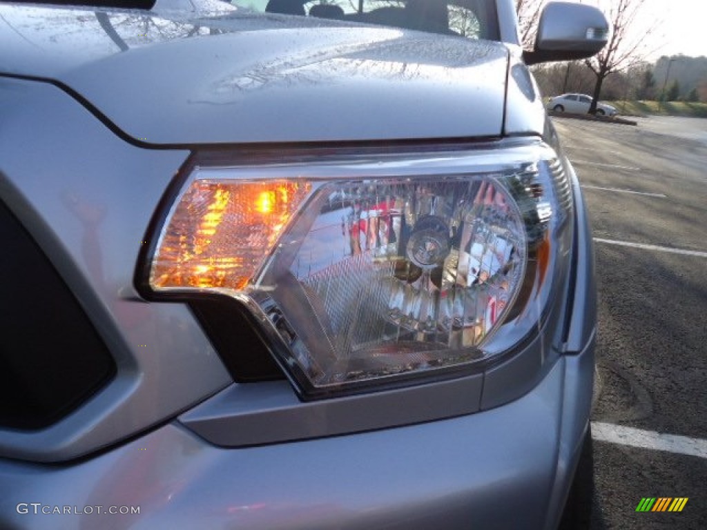 2012 Tacoma V6 TRD Sport Double Cab 4x4 - Silver Streak Mica / Graphite photo #13