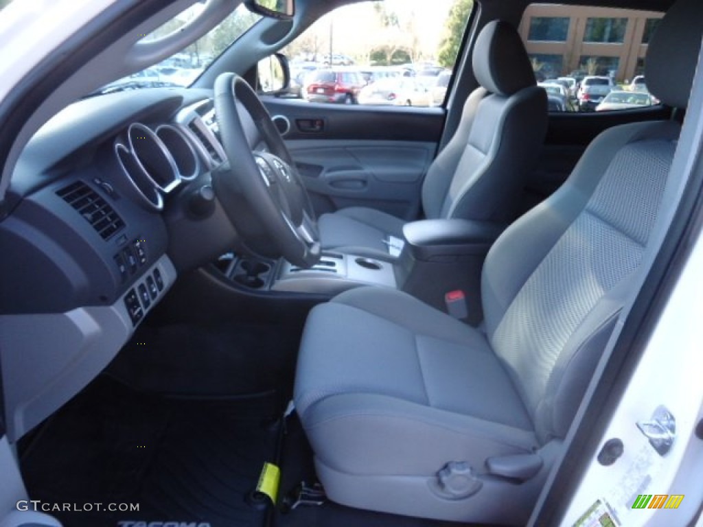 2012 Tacoma V6 TRD Sport Double Cab 4x4 - Silver Streak Mica / Graphite photo #16