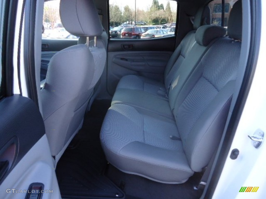 2012 Tacoma V6 TRD Sport Double Cab 4x4 - Silver Streak Mica / Graphite photo #17