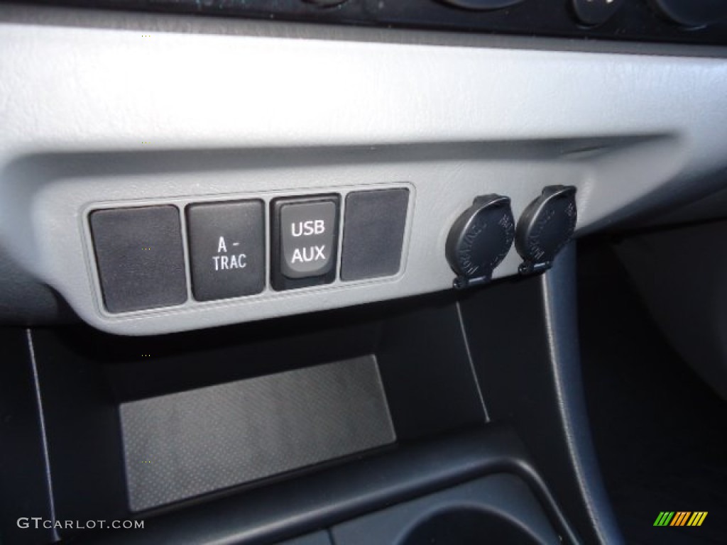 2012 Tacoma V6 TRD Sport Double Cab 4x4 - Silver Streak Mica / Graphite photo #26