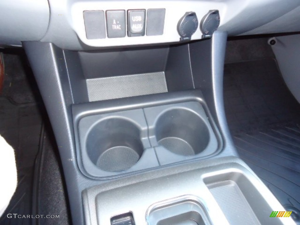 2012 Tacoma V6 TRD Sport Double Cab 4x4 - Silver Streak Mica / Graphite photo #28