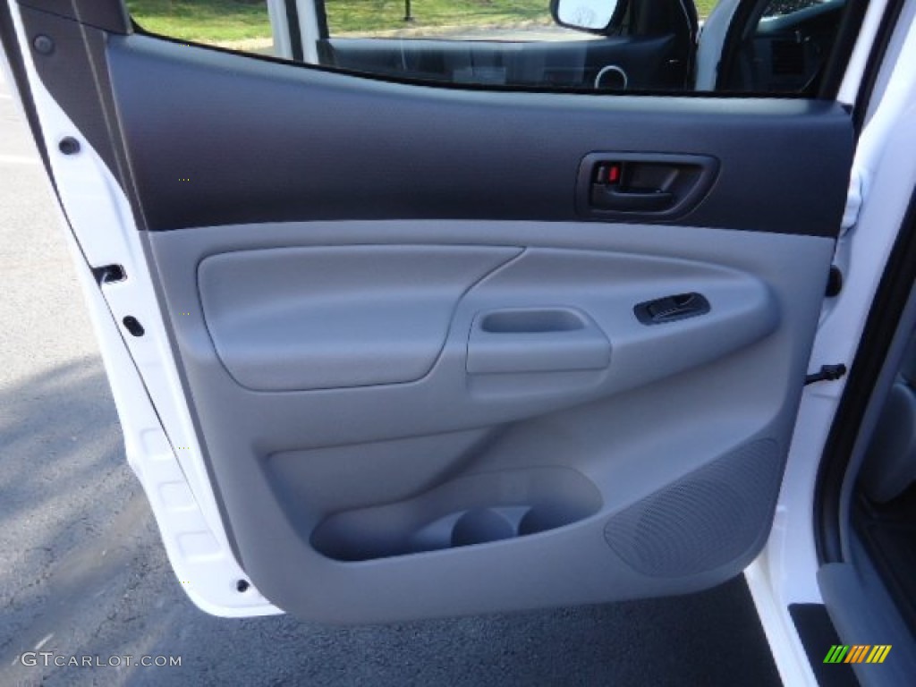 2012 Tacoma V6 TRD Sport Double Cab 4x4 - Silver Streak Mica / Graphite photo #36