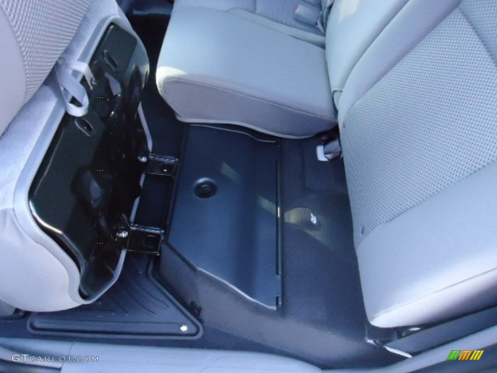 2012 Tacoma V6 TRD Sport Double Cab 4x4 - Silver Streak Mica / Graphite photo #37