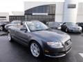 2009 Meteor Grey Pearl Effect Audi A4 2.0T Cabriolet  photo #5
