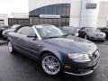 2009 Meteor Grey Pearl Effect Audi A4 2.0T Cabriolet  photo #40