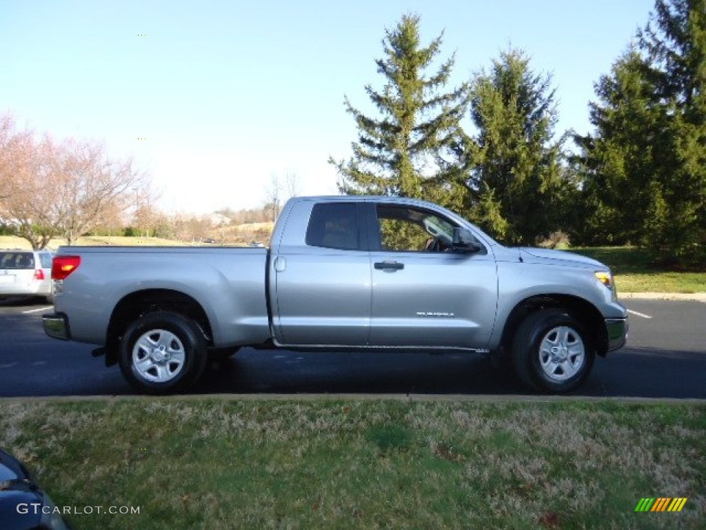 2012 Tundra Double Cab 4x4 - Silver Sky Metallic / Graphite photo #8