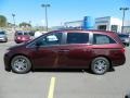 2012 Dark Cherry Pearl II Honda Odyssey EX  photo #2