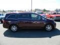 2012 Dark Cherry Pearl II Honda Odyssey EX  photo #6