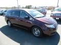 2012 Dark Cherry Pearl II Honda Odyssey EX  photo #7