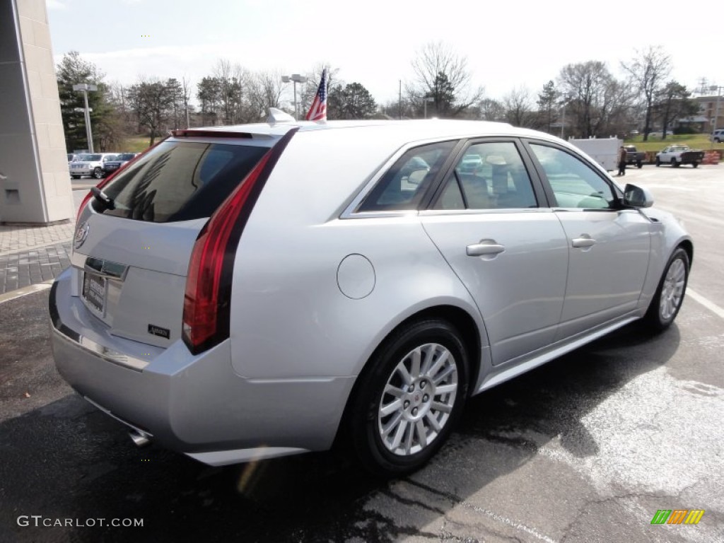 Radiant Silver Metallic 2011 Cadillac CTS 3.0 Sport Wagon Exterior Photo #62301473