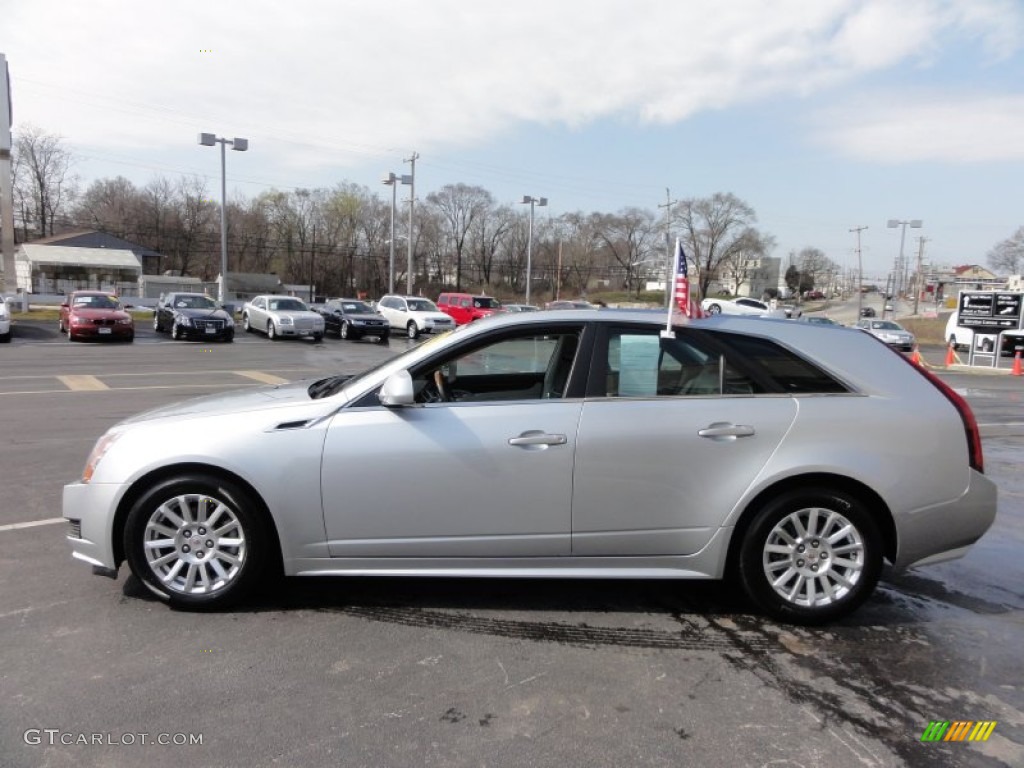 Radiant Silver Metallic 2011 Cadillac CTS 3.0 Sport Wagon Exterior Photo #62301491