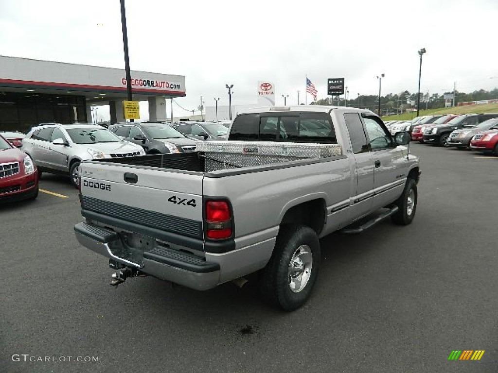 1998 Ram 1500 Laramie SLT Extended Cab 4x4 - Radiant Silver Metallic / Gray photo #3