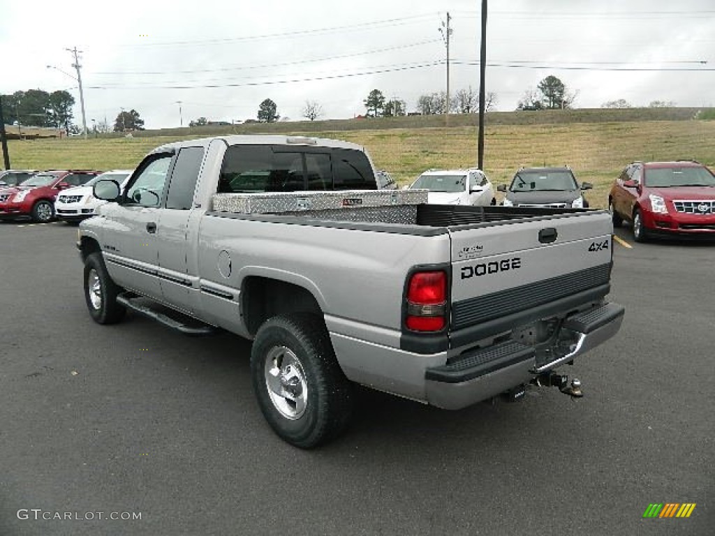 1998 Ram 1500 Laramie SLT Extended Cab 4x4 - Radiant Silver Metallic / Gray photo #5