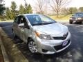 2012 Classic Silver Metallic Toyota Yaris LE 5 Door  photo #1