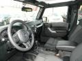 2012 Black Jeep Wrangler Rubicon 4X4  photo #14