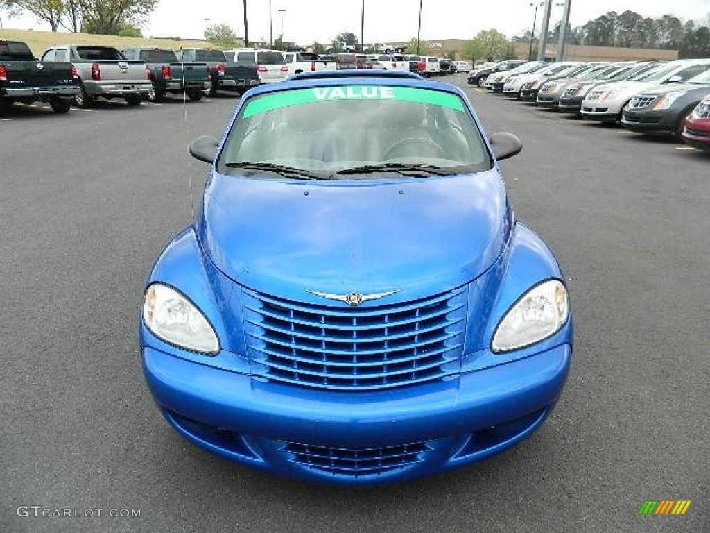 Electric Blue Pearl 2005 Chrysler PT Cruiser Touring Turbo Convertible Exterior Photo #62302724