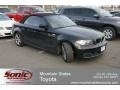 Jet Black - 1 Series 128i Convertible Photo No. 1