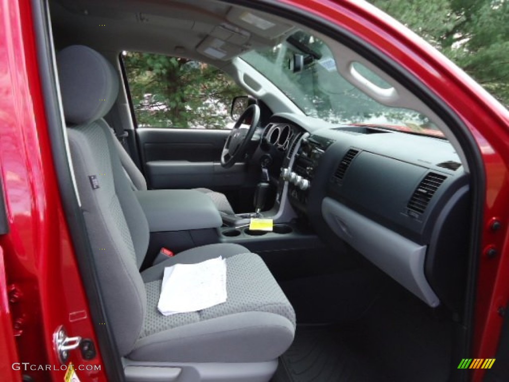 2012 Tundra SR5 CrewMax 4x4 - Barcelona Red Metallic / Graphite photo #19