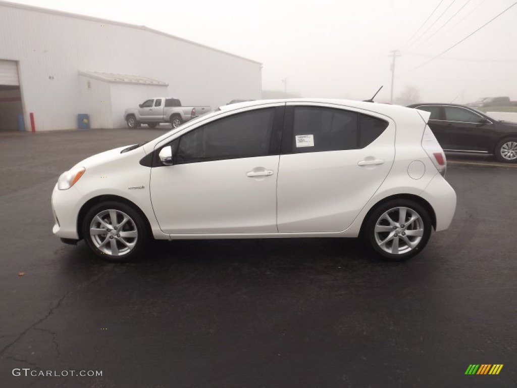 Super White 2012 Toyota Prius c Hybrid Four Exterior Photo #62303219