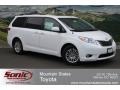 2012 Super White Toyota Sienna XLE  photo #1