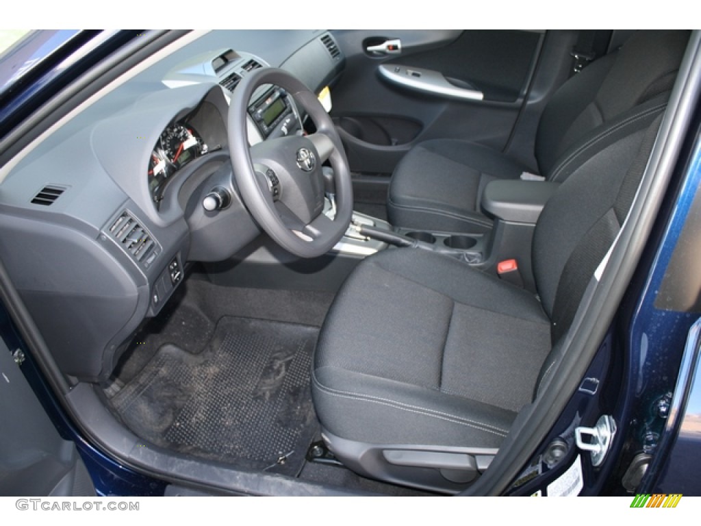 2012 Corolla S - Nautical Blue Metallic / Dark Charcoal photo #4