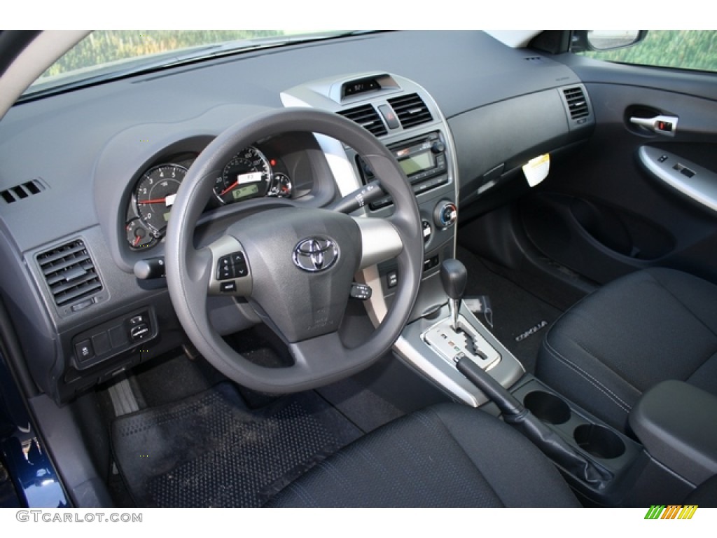 2012 Corolla S - Nautical Blue Metallic / Dark Charcoal photo #5