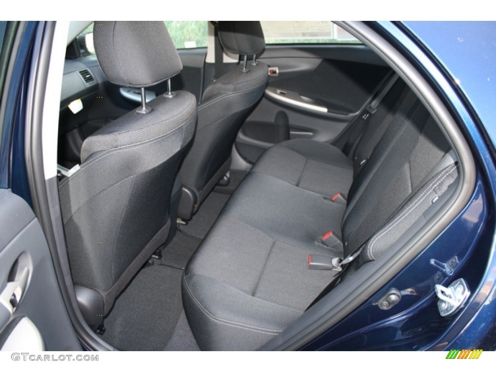 2012 Corolla S - Nautical Blue Metallic / Dark Charcoal photo #8